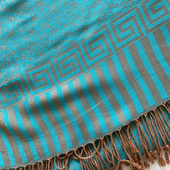 PASHMINA Scarf/Wrap 100% Pashmina EUC - Picture 4 of 7